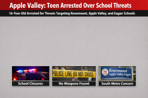 Apple Valley: Teen Arrested Over School Threats