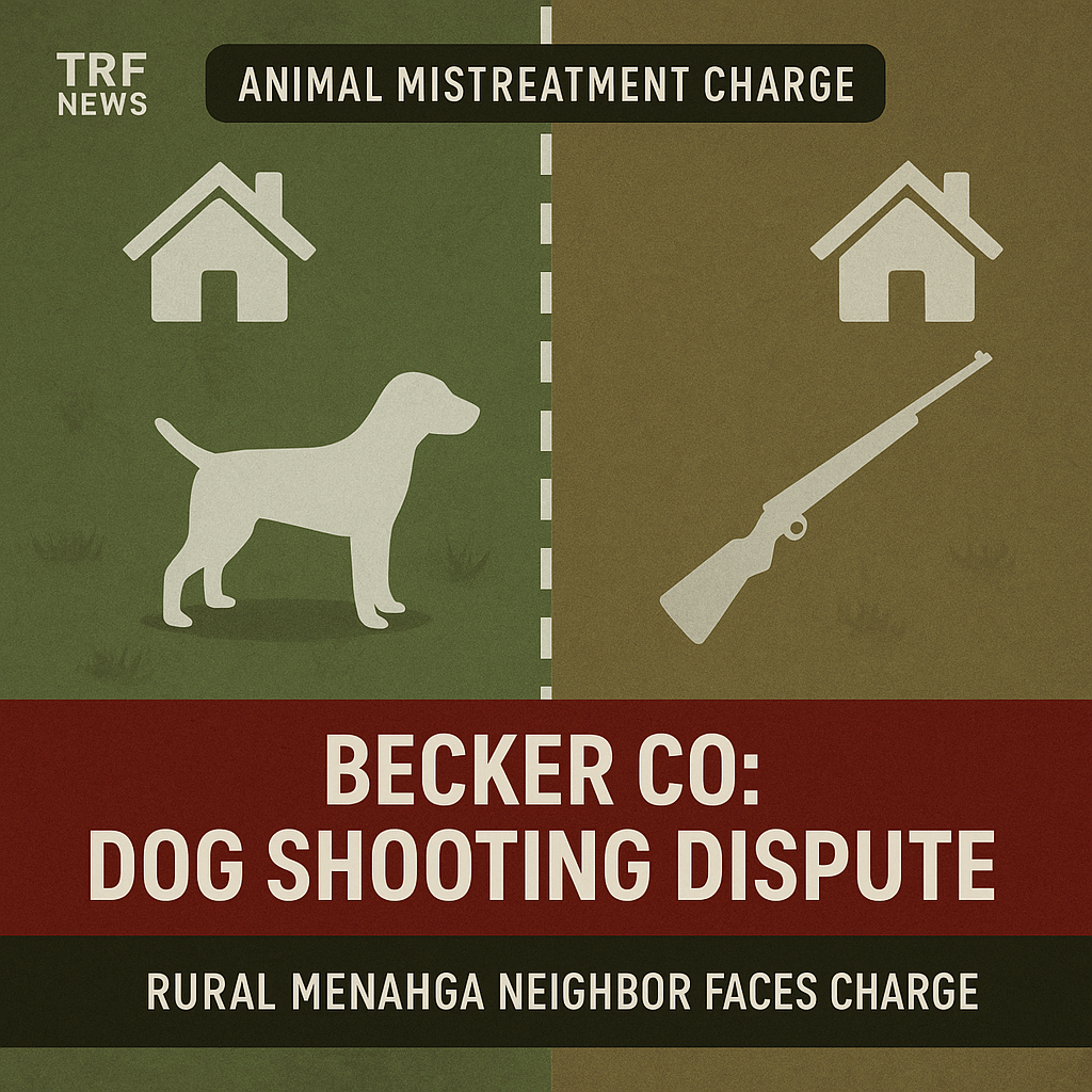 Becker County Man Charged in Dog Shooting