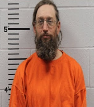 Mugshot of Casey Sadek, charged with three felony terrorizing counts in Barnes County, North Dakota