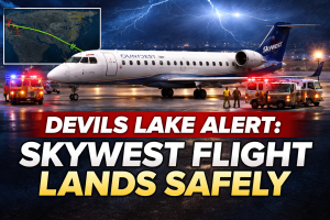 Devils Lake: SkyWest Flight Lands After Alert