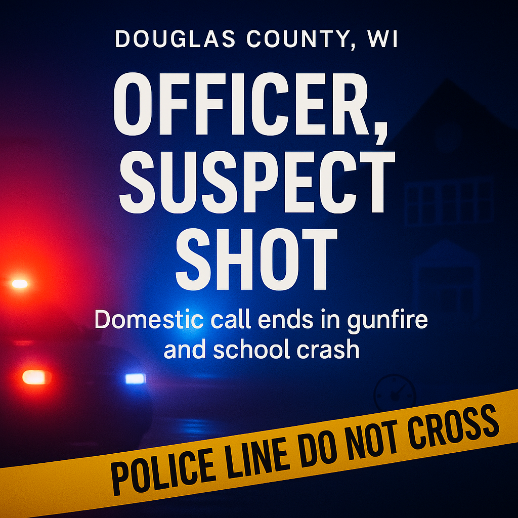 Booking photo of Superior shooting suspect