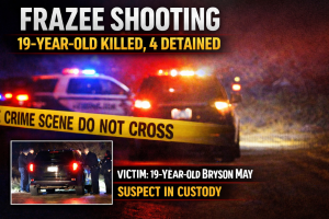 Frazee Shooting: 19-Year-Old Dead, 4 Detained