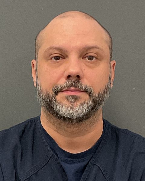 Mugshot of Gino James Acker, charged with third degree assault in Clay County, Minnesota