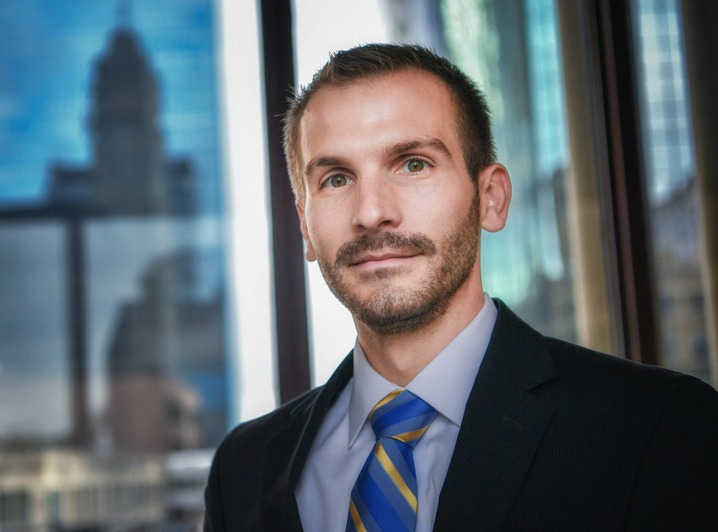 Booking photo of former Minneapolis Regional Chamber CEO Jonathan Weinhagen