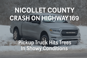 Nicollet County Crash Involves Dodge Ram on Highway 169