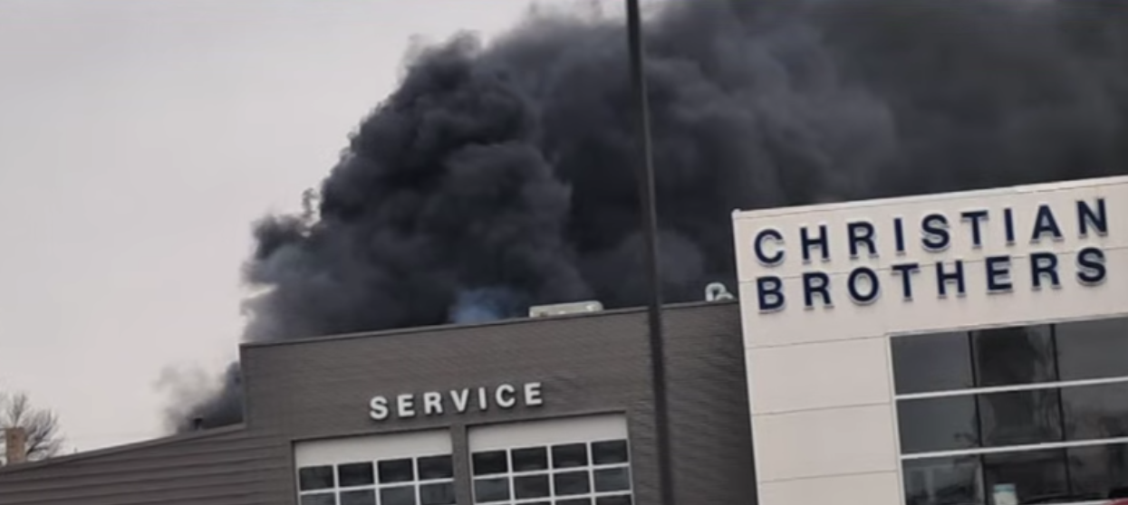 Photo related to Crookston dealership fire