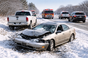 Springvale Twp: Hwy 95 Crash Sends Man to HCMC