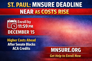 St. Paul: MNsure Deadline Near as Costs Rise