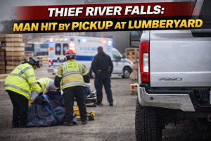 Thief River Falls: Man Hit by Pickup at Lumberyard