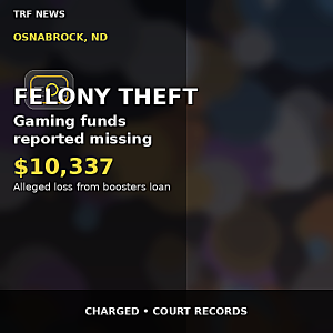 Osnabrock: Bar Owner Charged in $10K Theft