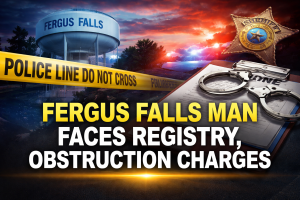 Fergus Falls Man Faces Registry, Obstruction Charges