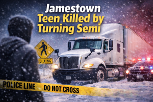 Jamestown: 16-Year-Old Killed by Turning Semi