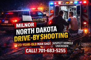 Milnor: 23-Year-Old Hit in Drive-By Shooting