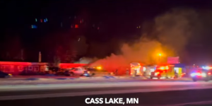 Cass Lake Motel Fire Engulfs Unit; Probe Ongoing