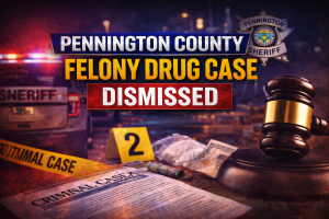 Pennington County: Felony Drug Case Dismissed