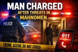 Mahnomen: Man Charged After Threats in Hallway