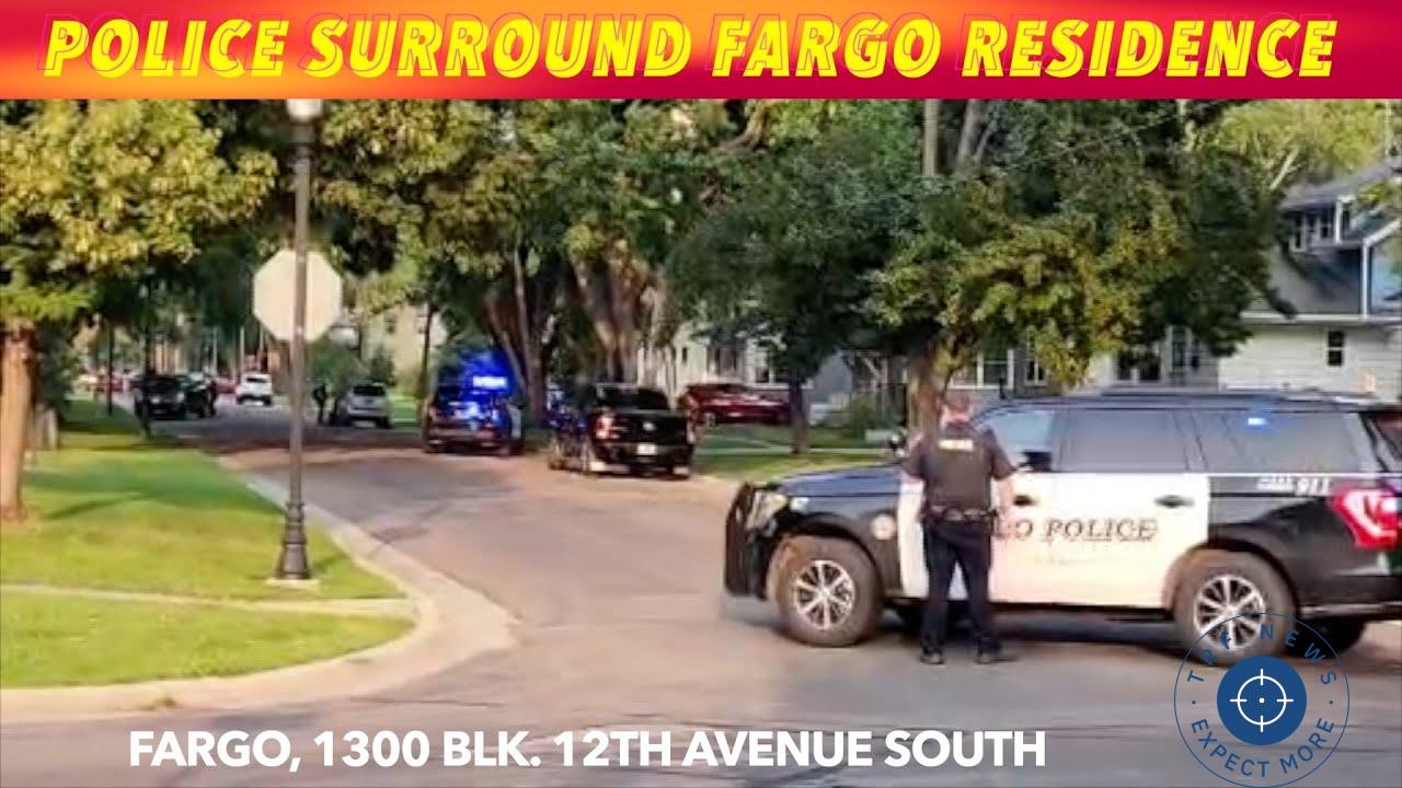 Large Police Presence in Fargo: Situation Develops on 12th Avenue South