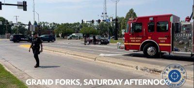 Multi-Vehicle Crash in Grand Forks: Emergency Crews Respond to Accident with Minor Injuries