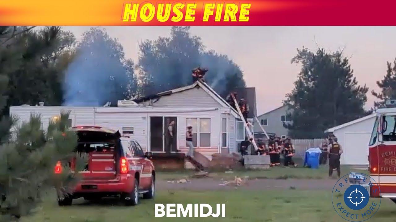 Breaking: House Fire Erupts on Old Willow Court in Bemidji