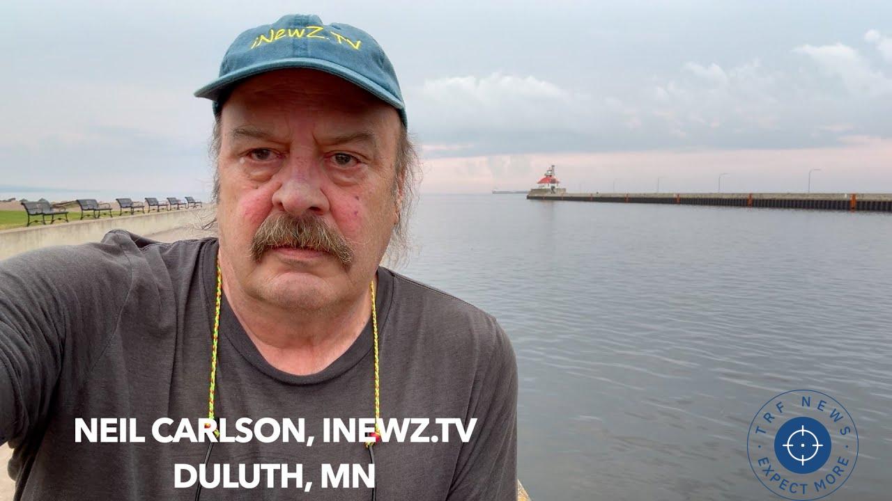 Catching a Cool Breeze in Duluth on a Hot Day