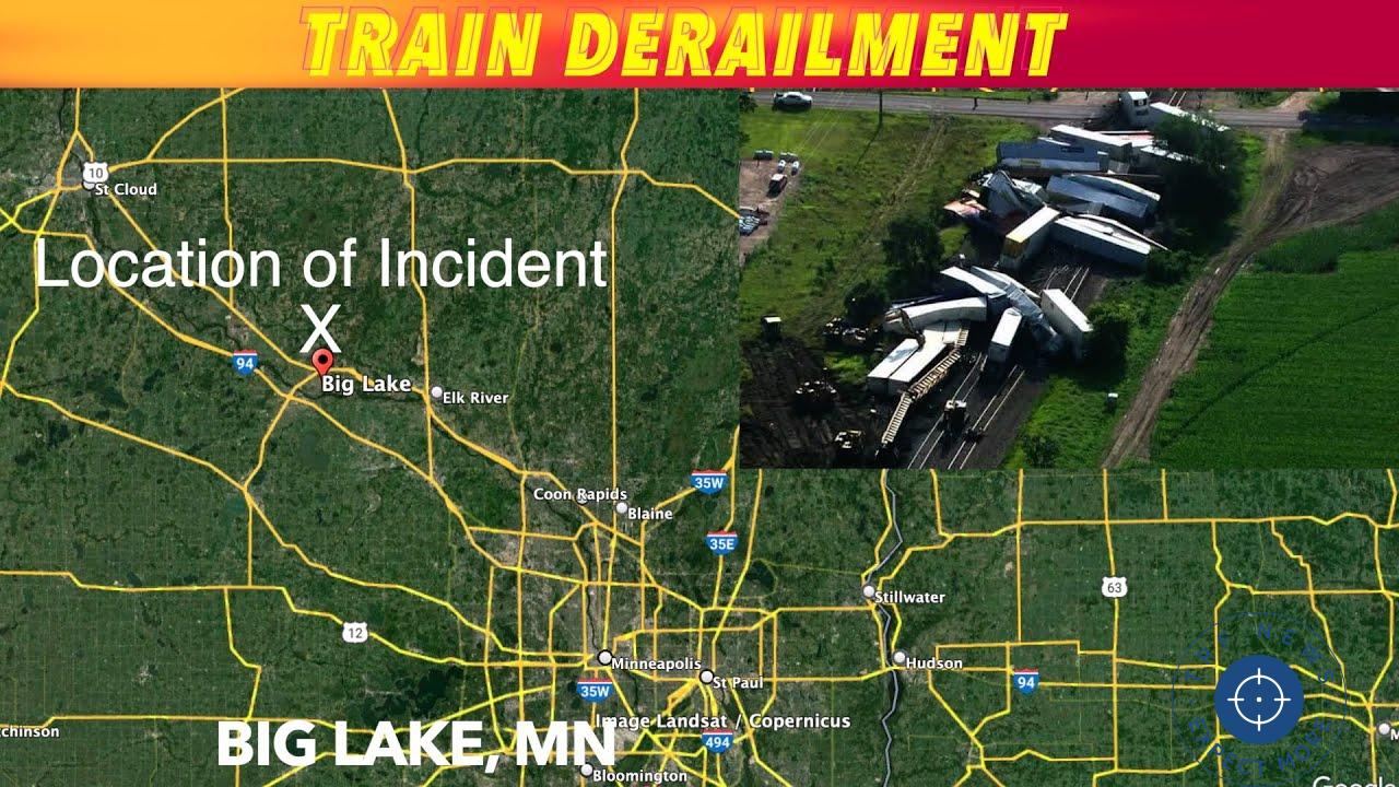 🚂 Train Derailment Near Big Lake Causes Major Disruption
