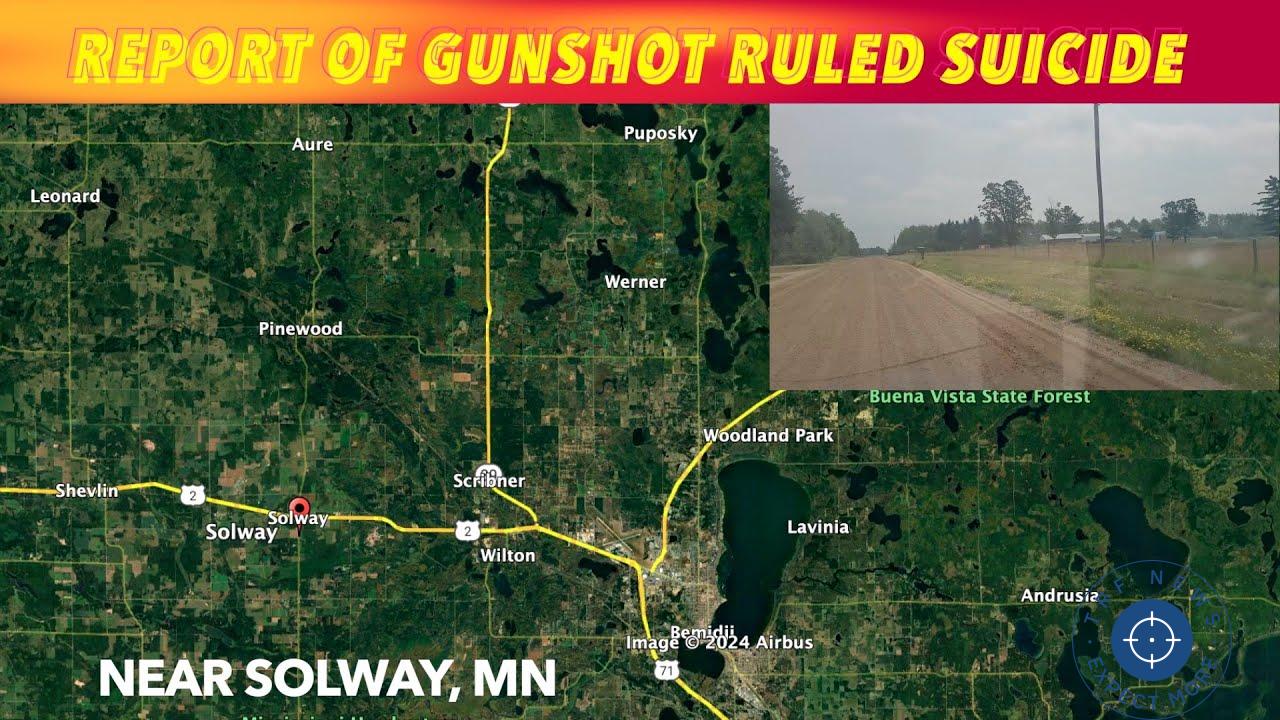 Gunshot Incident Near Solway, Minnesota Ruled as Suicide