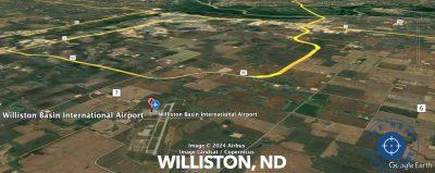Emergency Landing at Williston Basin Airport: Pilot and Passenger Escape with Minor Injuries
