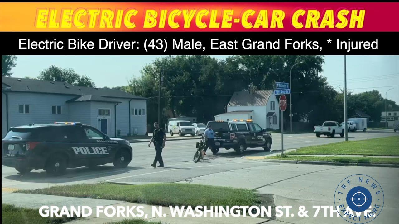 Update: Electric Bike and Car Collision in Grand Forks