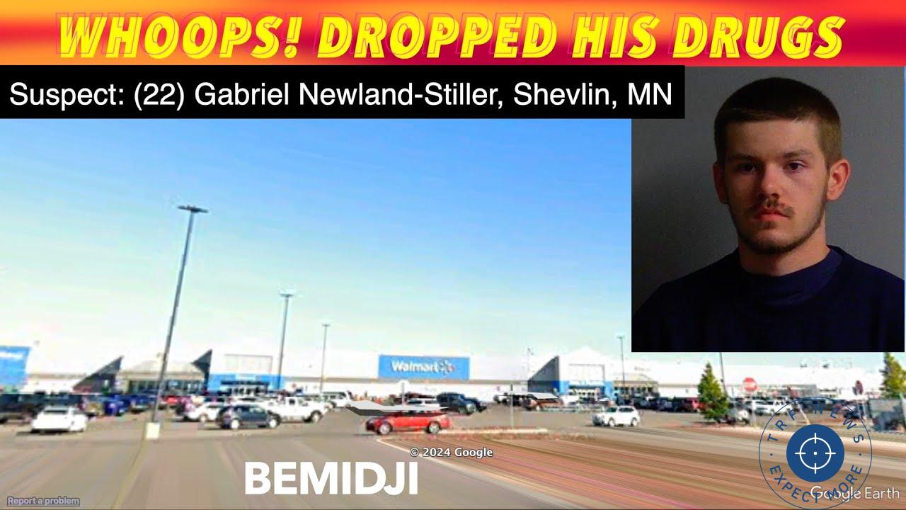 Shevlin Man Charged with Drug Trafficking After Dropping Cocaine Bag in Bemidji Walmart