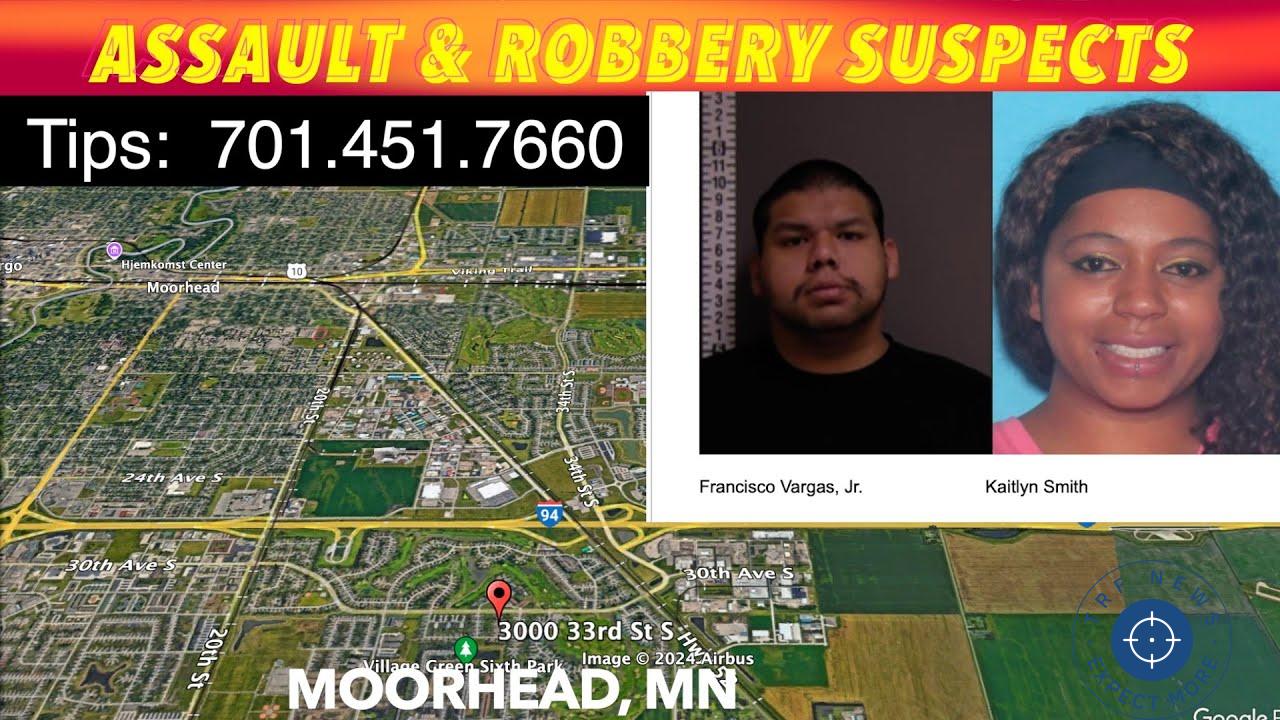 Moorhead Police Seek Public’s Help in Locating Assault and Robbery Suspects