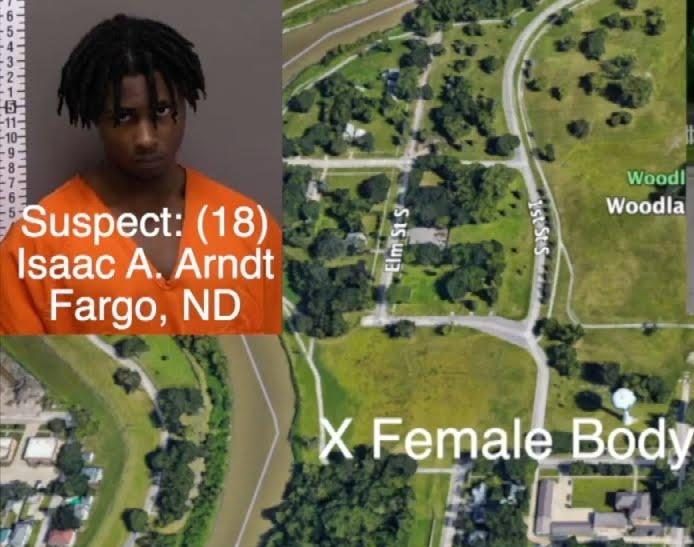 Teen Girl Found Dead Near Red River; Fargo Man Arrested in Connection