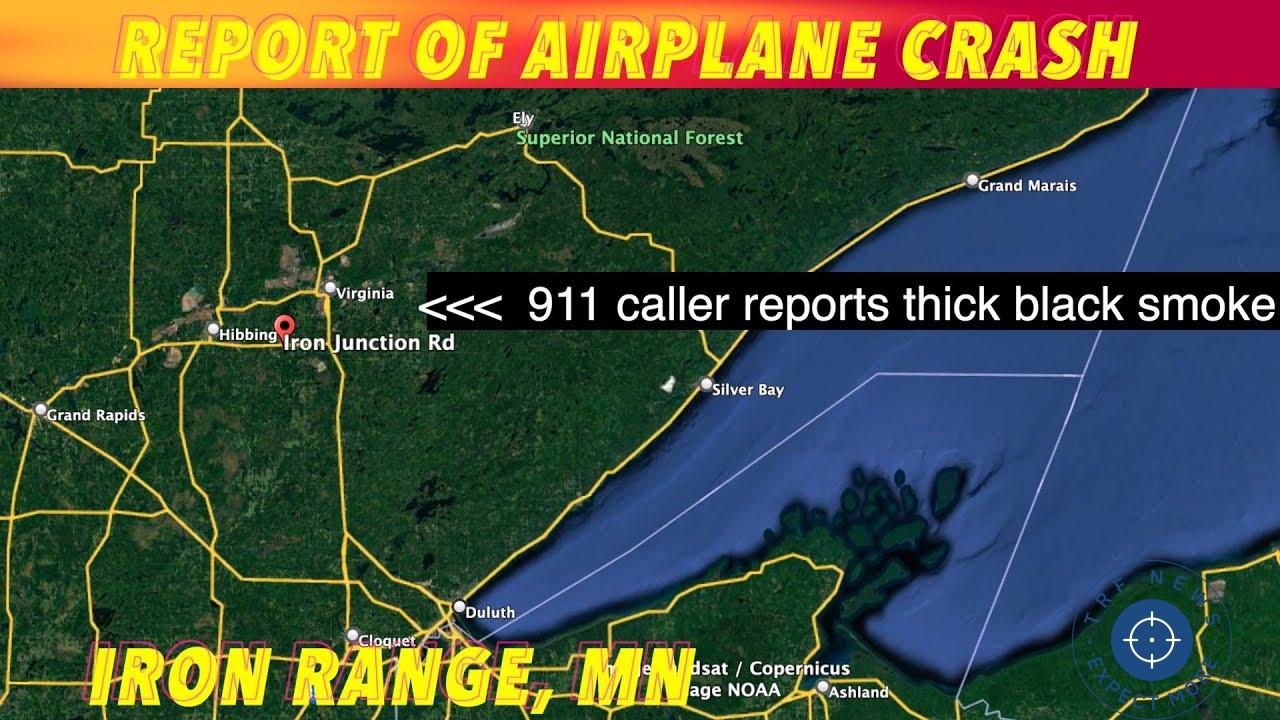 Breaking: Airplane Crashes on Minnesota’s Iron Range—Thick Smoke Reported