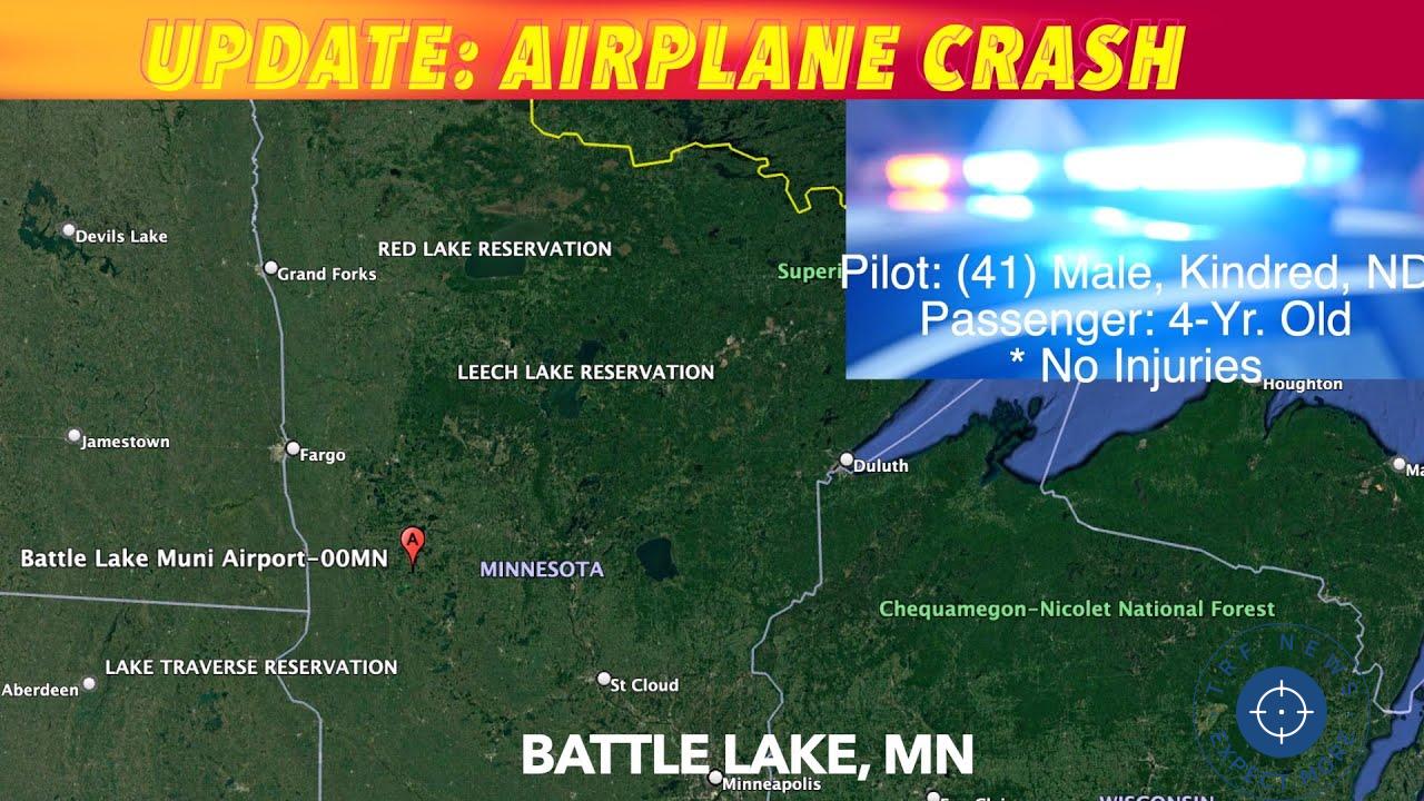 North Dakota Pilot and Child Escape Injury After Piper Cub Flips During Battle Lake Fly-In