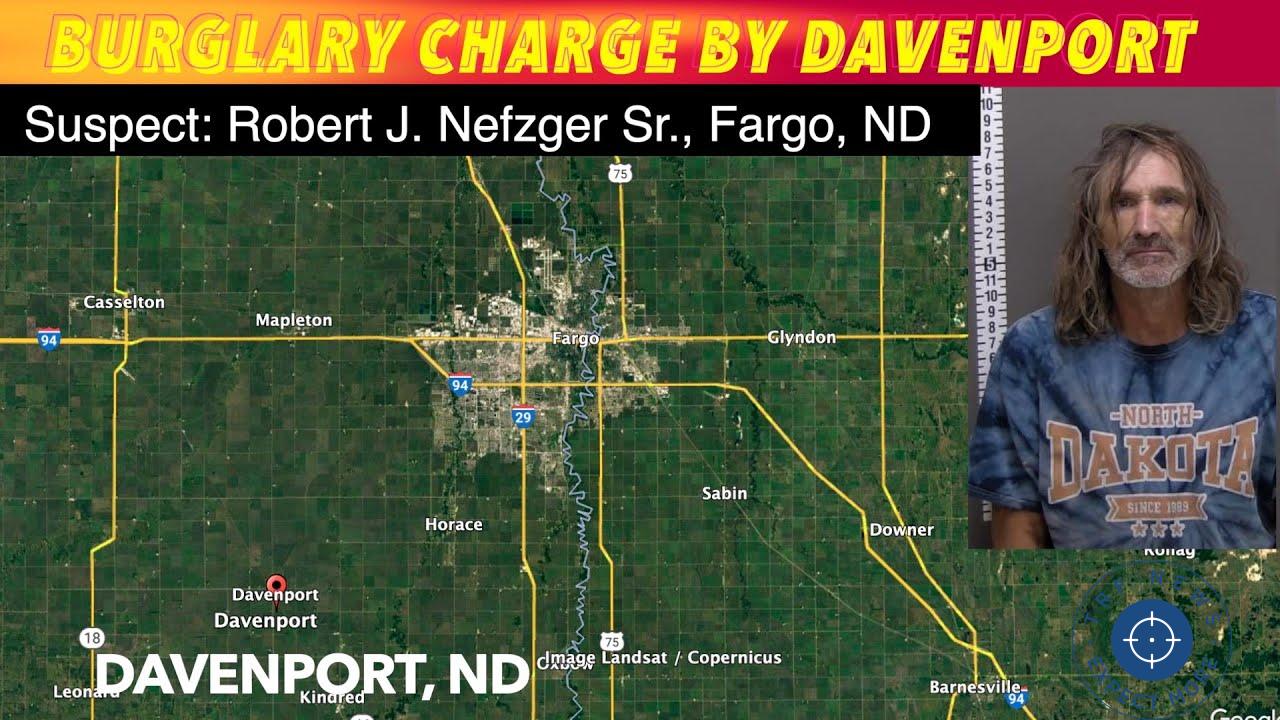 Fargo Man Arrested for Burglary and Meth Possession Near Davenport, ND