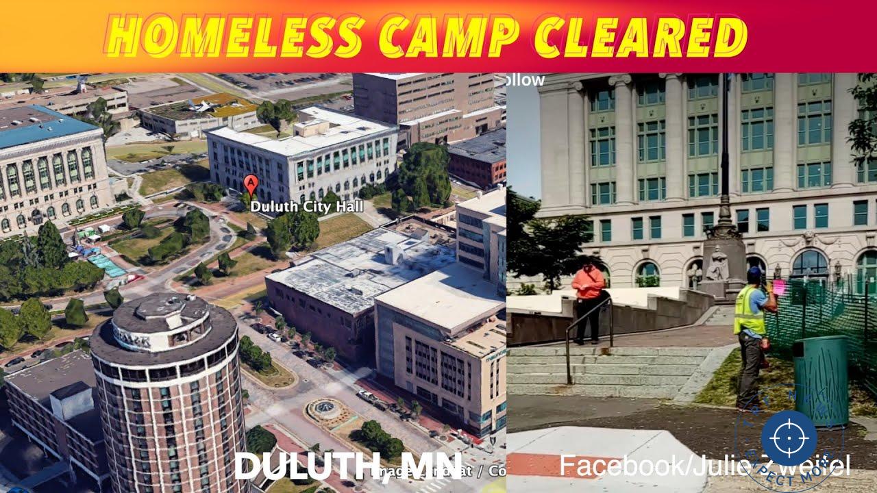 Update: Duluth Homeless Camp Cleared, Two Arrested; Moorhead Investigates Shootout