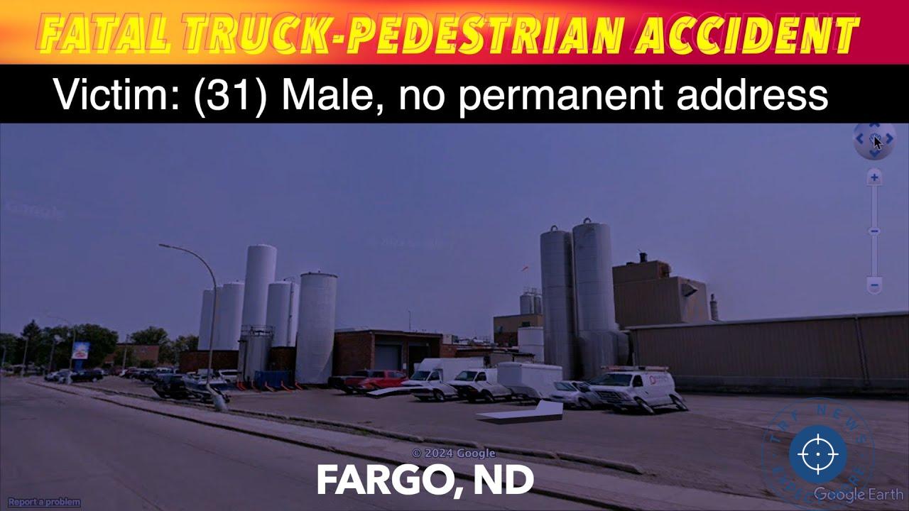 🚨 Pedestrian Fatally Struck by Commercial Truck in Fargo Parking Lot