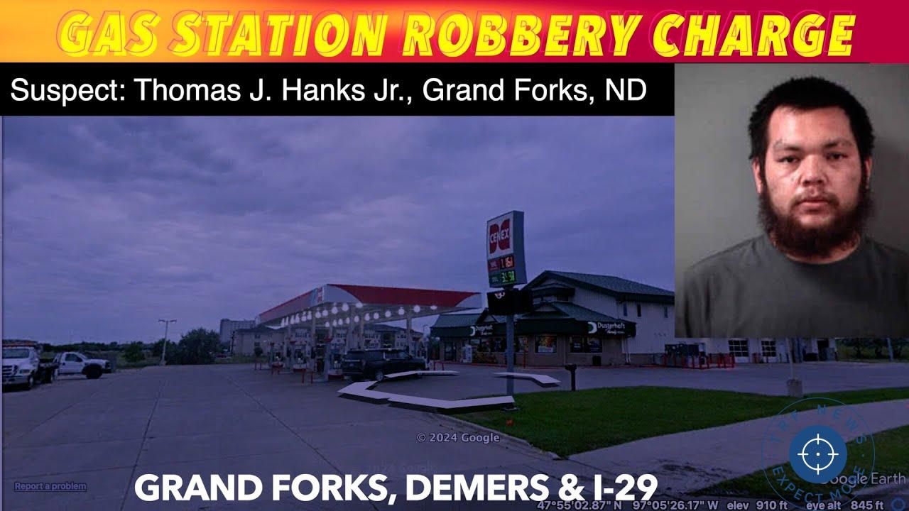 Grand Forks Man Charged with Armed Robbery After Gas Station Heist Ends in Taser Arrest