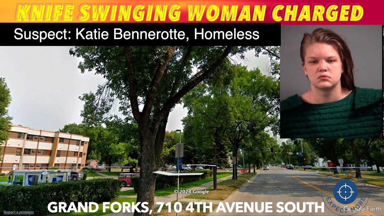 Homeless Woman in Grand Forks Faces Multiple Charges After Knife Incident