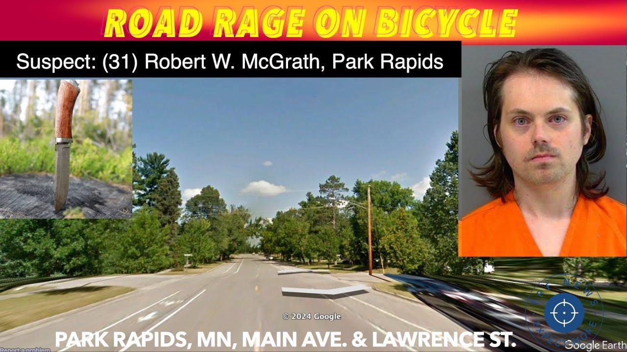 Park Rapids Man Charged with Felony After Allegedly Pulling Knife in Bicycle Road Rage Incident