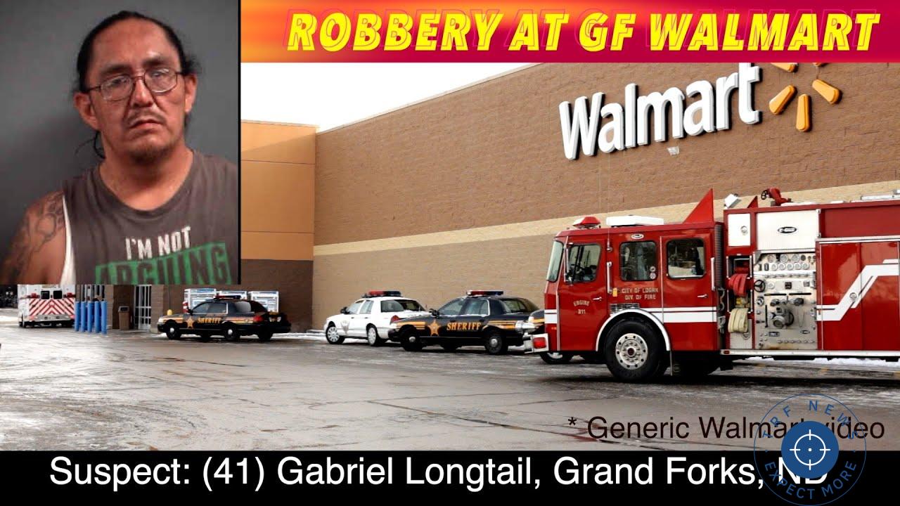 Gabriel Longtail Charged with Felony Robbery at Grand Forks Walmart