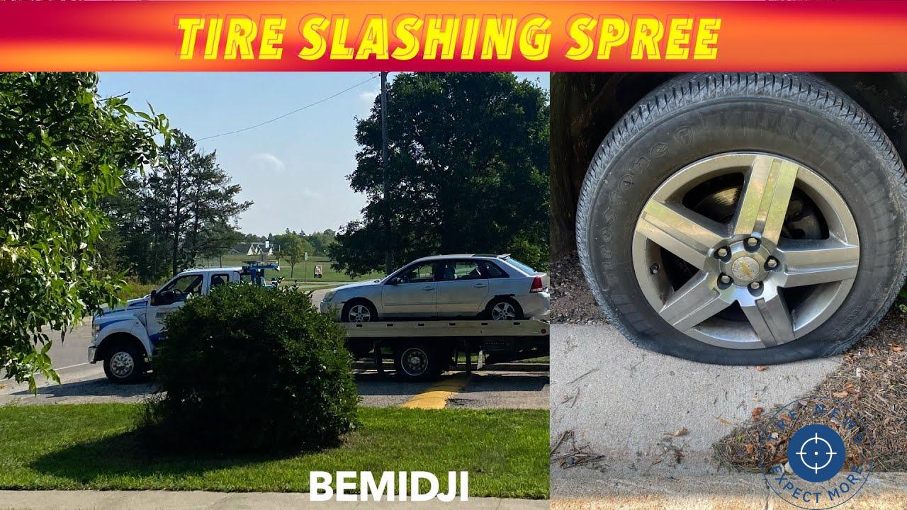 Tire Slashing Spree Strikes Bemidji: Vandalism Hits Ridgeway Court