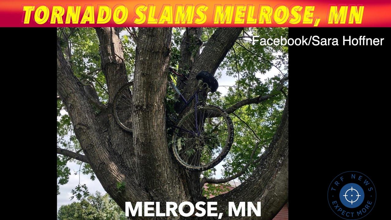 Tornado Hits Melrose, Minnesota, Leaving Trail of Destruction