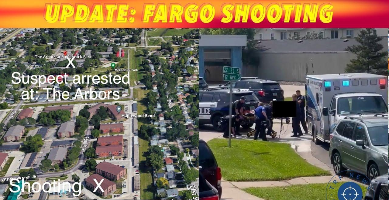 📢 "Deadly Fargo Shooting: One Dead, Suspect Detained as Investigation Unfolds"