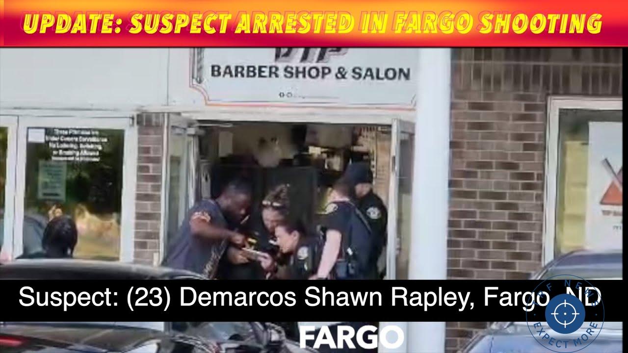 Fargo Barber Shop Shooting Leads to Arrest of DeMarcos Shawn Rapley