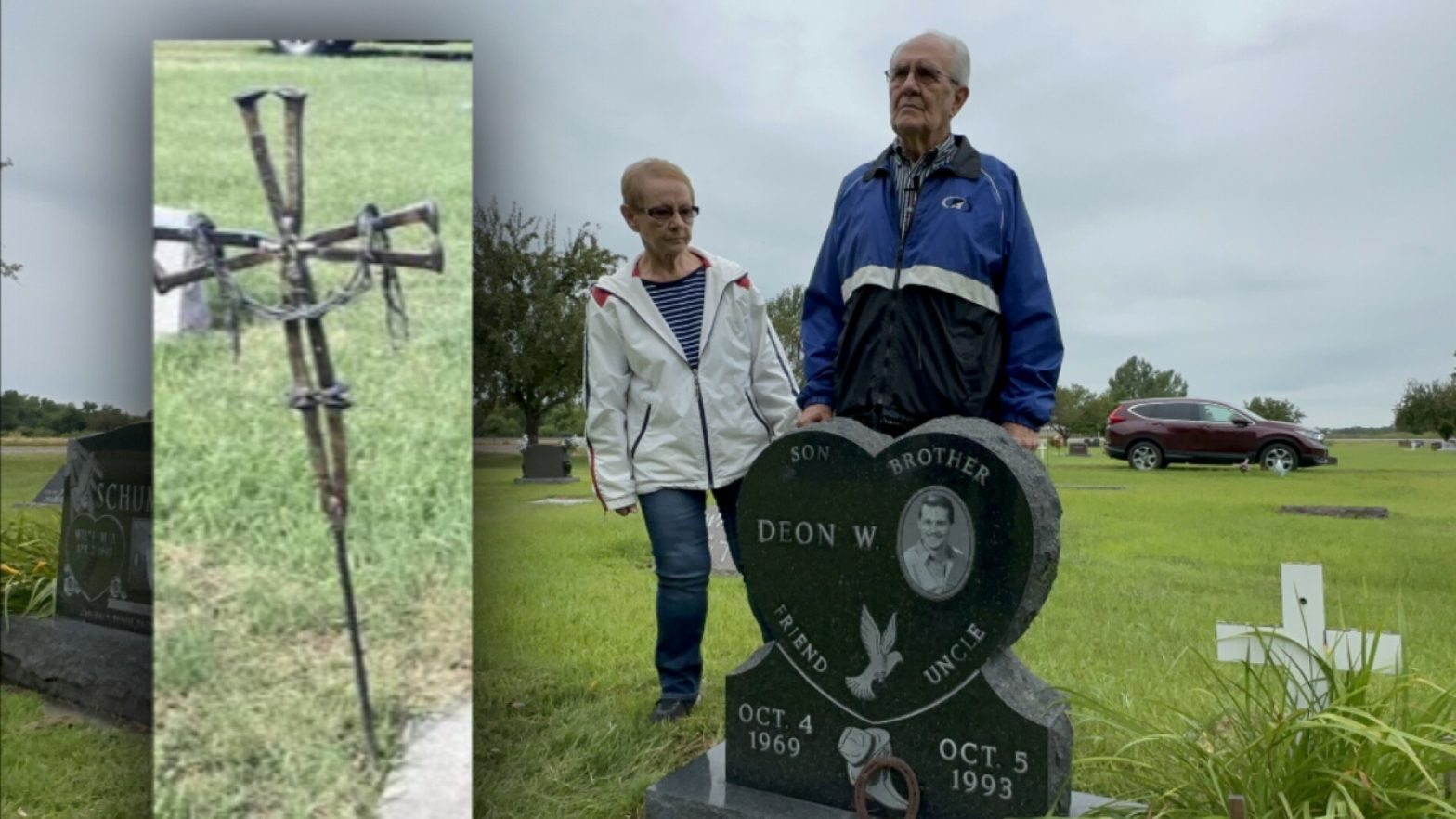 Cross stolen from grave of Hillsboro couple's son who died of cancer at 24