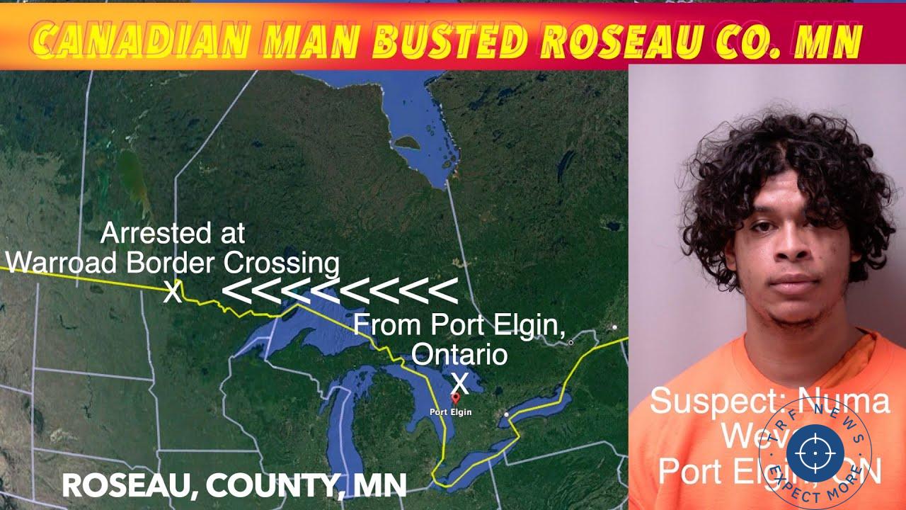 Canadian Man Arrested at Minnesota Border Faces Multiple Felony Drug Charges