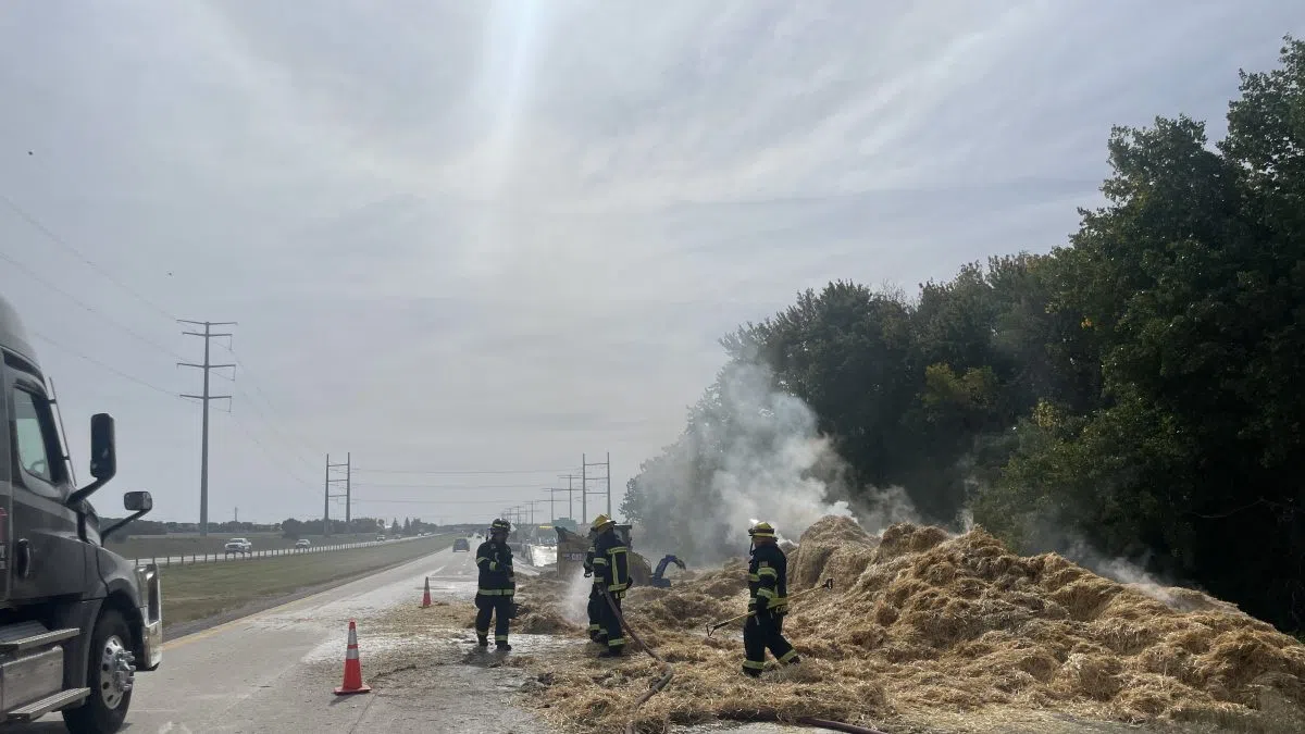 Semi Fire on I-94 Near Fergus Falls Causes Major Traffic Delays, Driver Injured in Tire Blowout