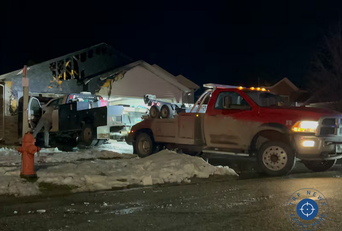 Truck Fire Spreads to Moorhead Home, Damaging Property