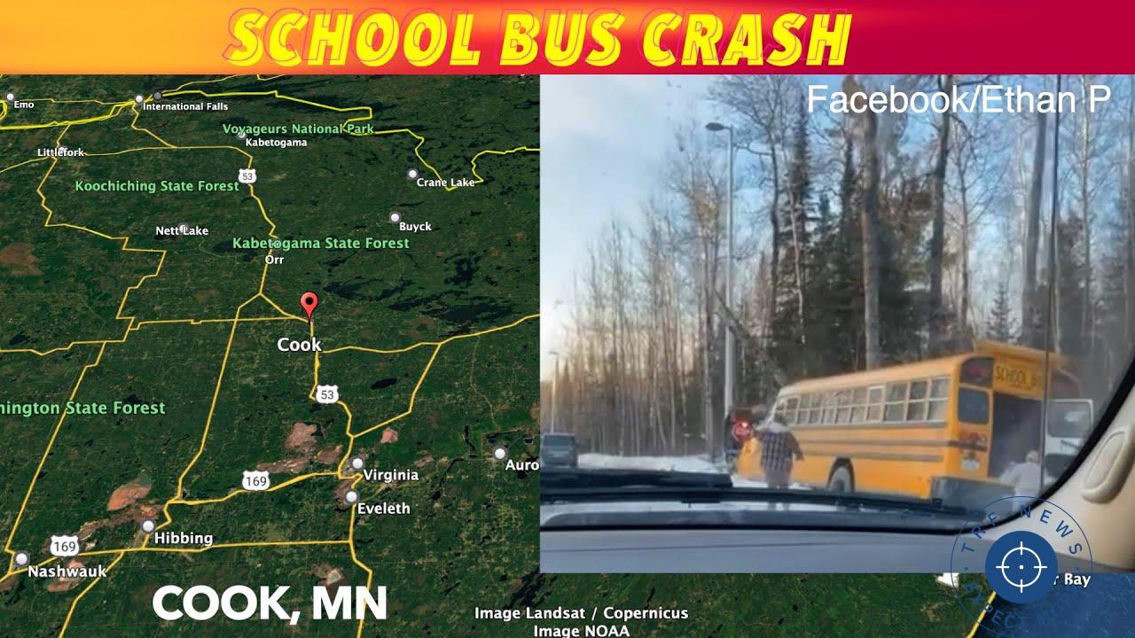 School Bus Crashes into Pole in Cook, Minnesota – Investigation Underway