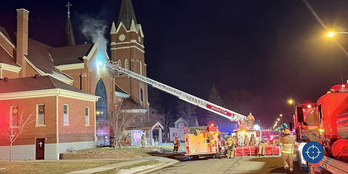 Community Effort Supports Fire-Damaged St. Philip's Catholic Church